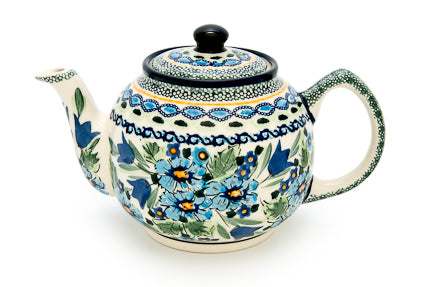 Ballina Medium Teapot Polish Pottery