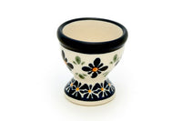 Mosaic Flower Egg Cup Polish Pottery