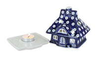 Dots House Luminary Polish Pottery