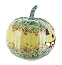 Autumn Nights Large Pumpkin Polish Pottery