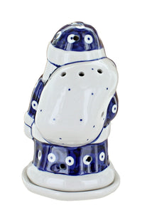 Dots Santa Luminary Polish Pottery