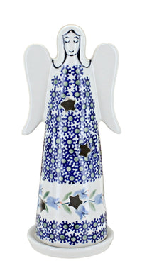 Polish Pottery Tulip Large Angel Luminary
