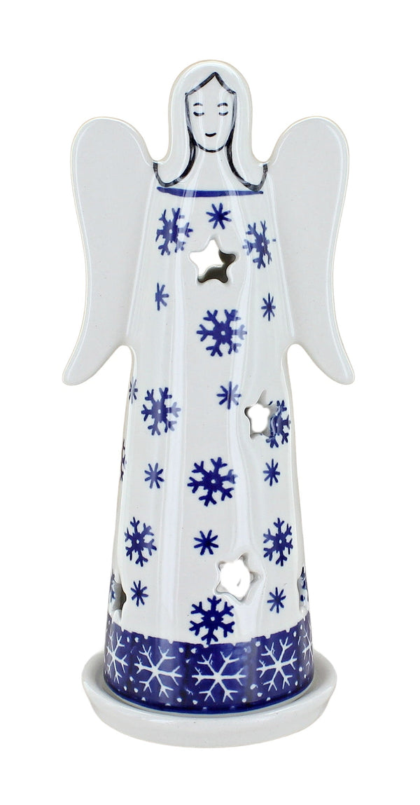 Snow Flurry Large Angel Luminary
