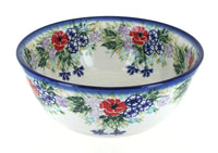 Polish Pottery Summer Garden Large Bowl