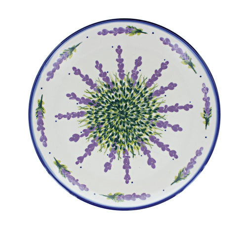 Lavender Fields Dinner Plate Polish Pottery