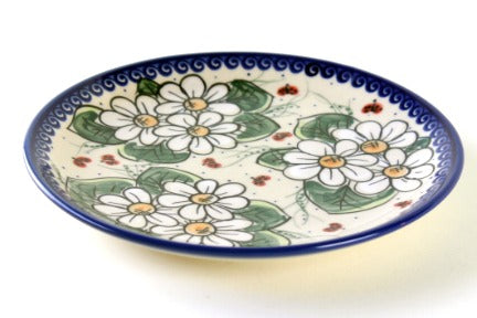 Ladybug Dessert Plate Polish Pottery