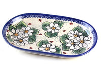 Ladybug Medium Oval Dish Polish Pottery