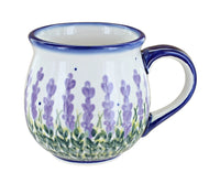 Polish Pottery Lavender Fields Bubble Mug