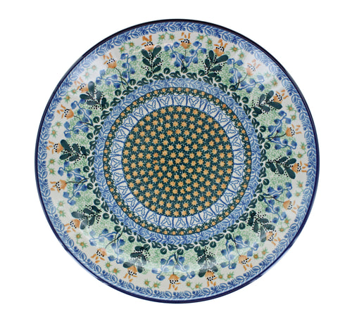Lily of the Valley Dinner Plate Polish Pottery