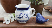Bluebird Bubble Mug Polish Pottery