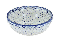 Polish Pottery Small Dots Dessert Bowl