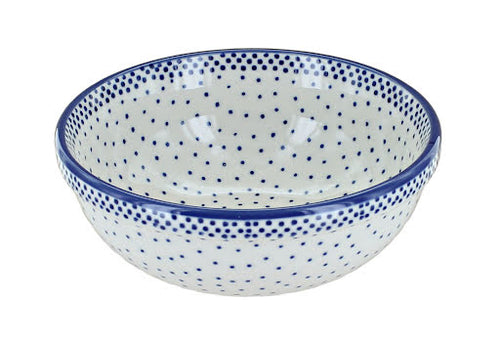 Polish Pottery Small Dots Dessert Bowl