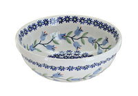 Polish Pottery Tulip Dessert Bowl