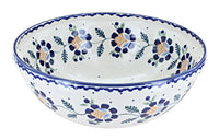 Polish Pottery Sunflower Large Serving Bowl