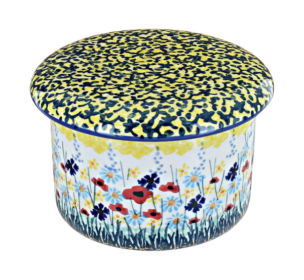 Prairie Garden French Butter Dish