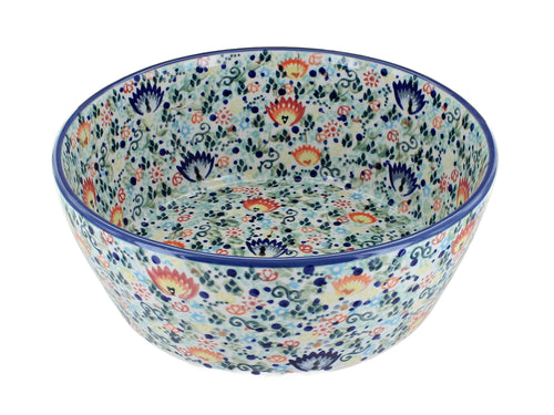 Polish Pottery Desert Oasis Serving Bowl