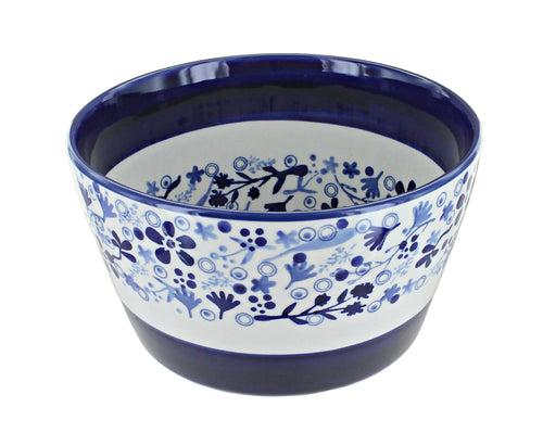 Polish Pottery Eloise Medium Deep Serving Bowl