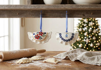 Red Daisy Pierogi Ornament