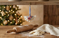 Red Daisy Pierogi Ornament
