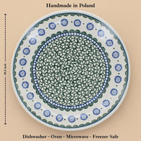 Maia Dinner Plate Polish Pottery
