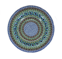 Mardi Gras Soup Plate Polish Pottery