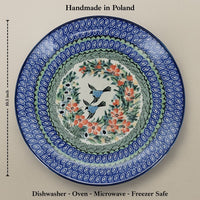 Maria Dinner Plate Polish Pottery
