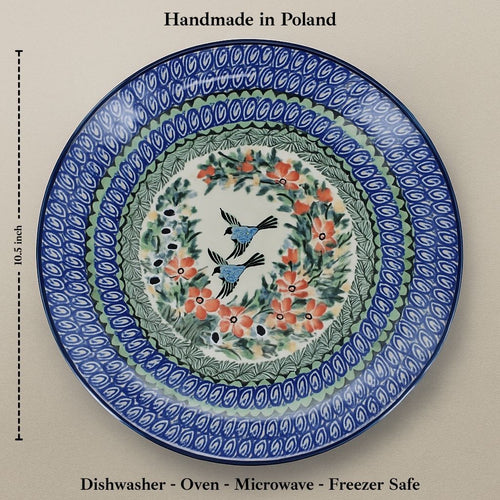 Maria Dinner Plate Polish Pottery