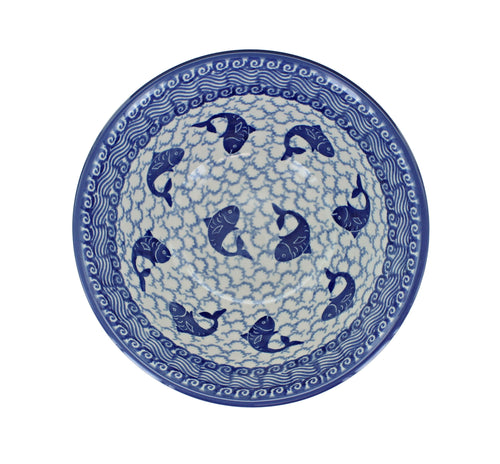 Mosaic Beach Cereal/Soup Bowl Polish Pottery