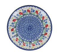 Memory Garden Dessert Plate Polish Pottery