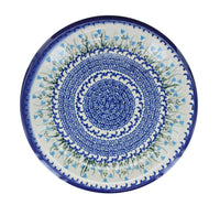 Misty Dinner Plate Polish Pottery