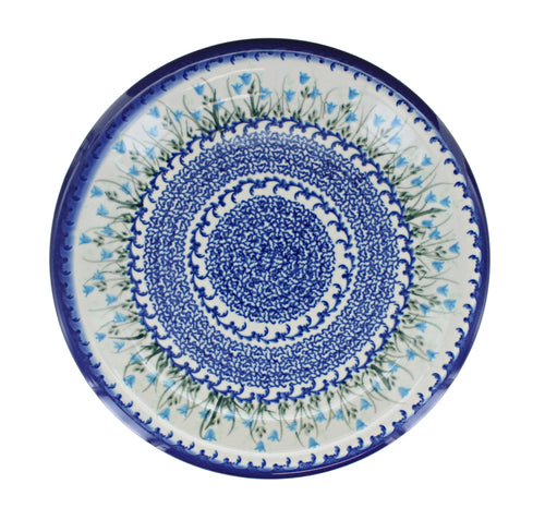 Misty Dinner Plate Polish Pottery