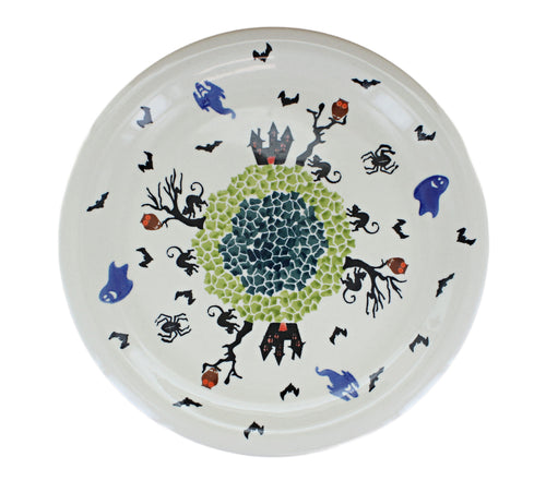 Monster Mash Dinner Plate Polish Pottery