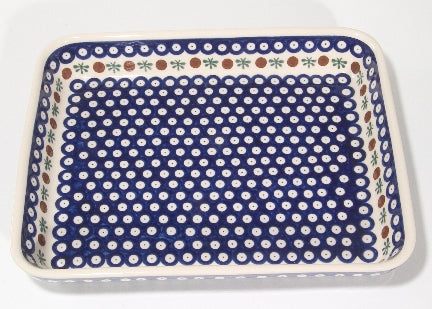 Nature Medium Rectangular Baker Polish Pottery