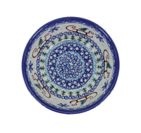 Noel Nights Dessert Bowl Polish Pottery