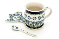 Maia Mug & Saucer Gift Set Polish Pottery