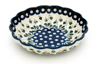 Alyce Medium Scallop Dish Polish Pottery