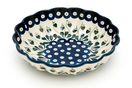 Alyce Medium Scallop Dish Polish Pottery