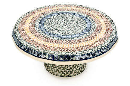 Athena Cake Plate Polish Pottery