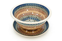 Athena Berry Bowl & Plate Polish Pottery