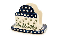 Alyce Napkin Holder Polish Pottery