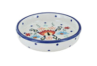 Desert Flower Coaster Polish Pottery