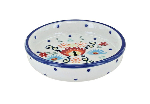 Desert Flower Coaster Polish Pottery