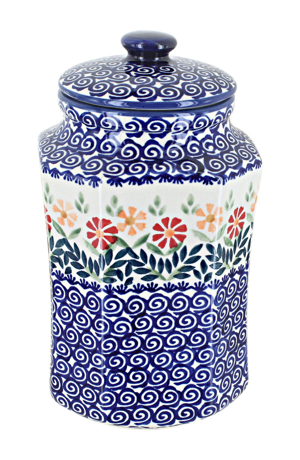 Garden Bouquet Small Canister with Seal