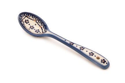 Spring Blossom Soup Spoon Polish Pottery