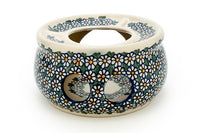 Garden Butterfly Teapot Warmer Polish Pottery