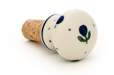 Blueberry Wine Cork Polish Pottery