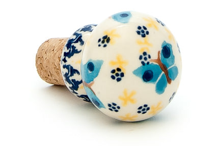 Garden of Eden Wine Cork Polish Pottery