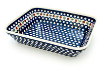 Nature Large Deep Baker Polish Pottery