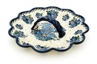 Daisy Surprise Egg Plate Polish Pottery