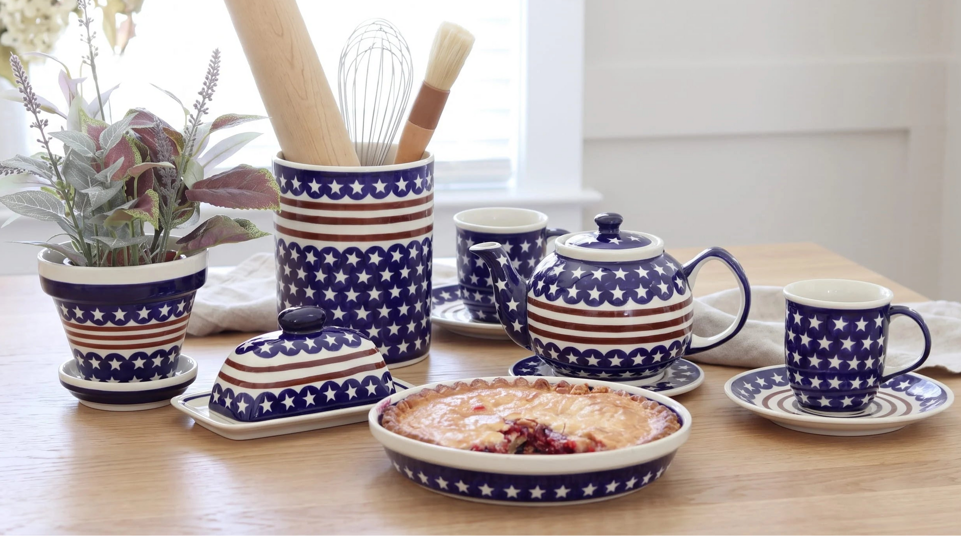 A CELEBRATION OF RED WHITE AND BLUE